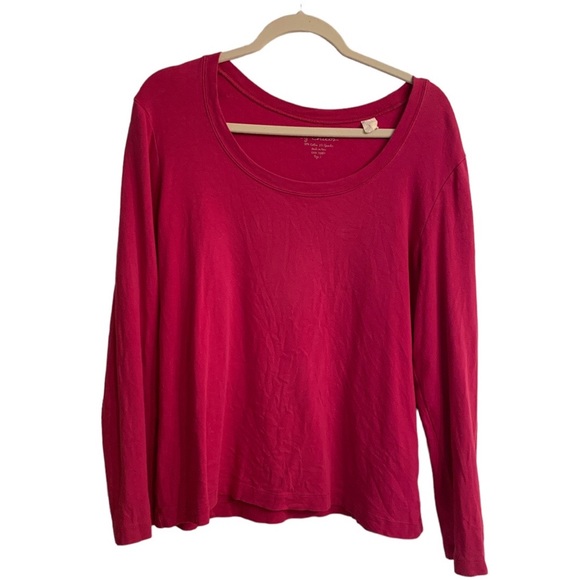 Chico's Tops - Women's Chico's Top, Long-Sleeve, Fuscia Pink, Size 3/16/XL